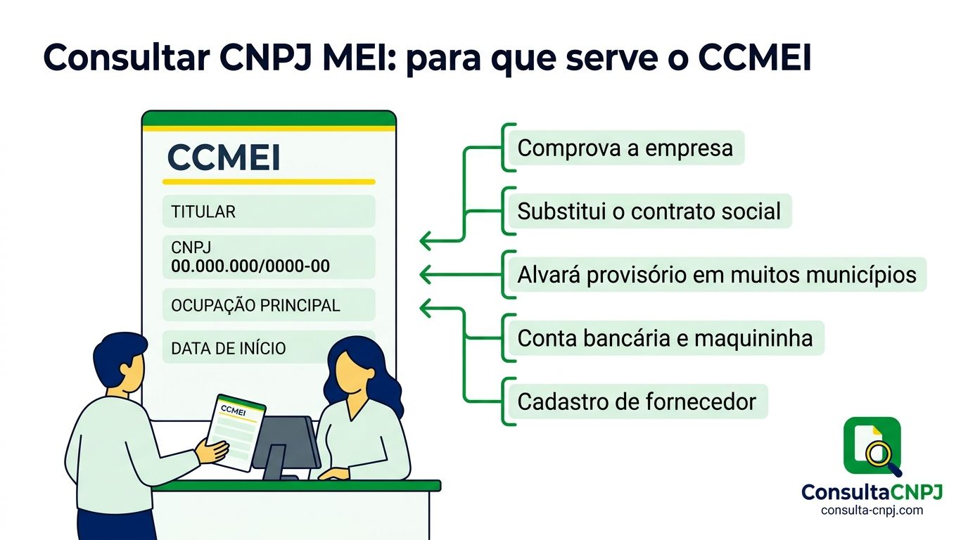 O Certificado da Condição de MEI e os cinco usos práticos do documento, de conta bancária a cadastro de fornecedor